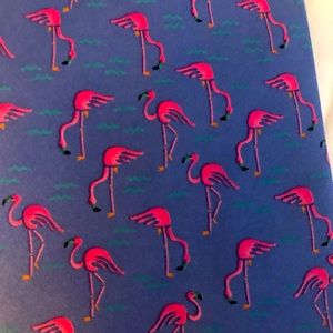 Alynn silk flamingo tie